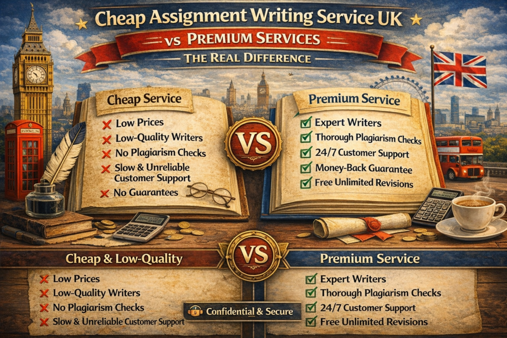 Cheap Assignment Writing Service UK vs Premium Services The Real Difference