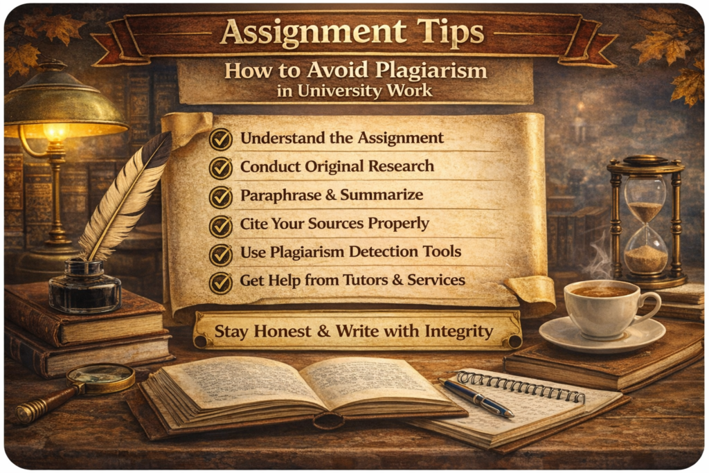 Write an Assignment Tips How to Avoid Plagiarism in University Work